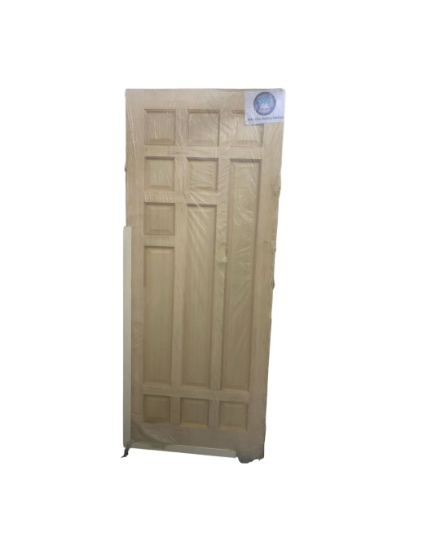 Picture of Classic Solid Wooden 9-Panel Door