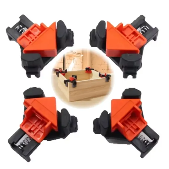 Picture of 4PC Portable Right Angle Woodworking Clamp