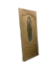 Picture of Solid Wooden Door with Decorative Glass Panel