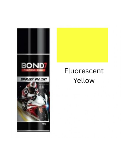 Picture of Bond 7 Spray Paint Professional 56 Fluorescent Yellow