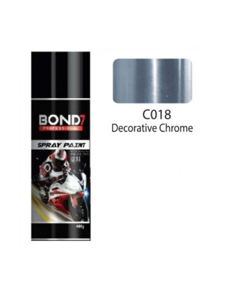 Picture of Bond 7 Spray Paint Professional C018 Decorative Chrome