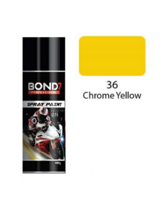 Picture of Bond 7 Spray Paint Professional 36 Chrome Yellow