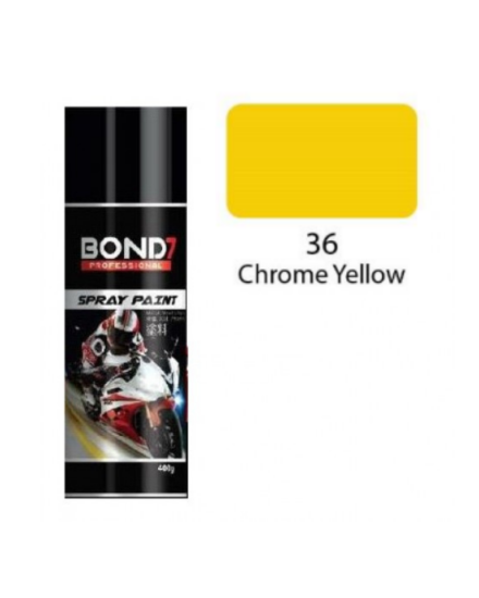 Picture of Bond 7 Spray Paint Professional 36 Chrome Yellow