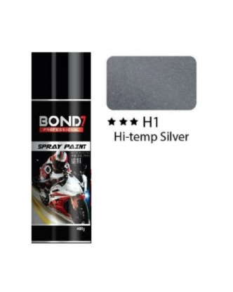 Picture of Bond 7 Spray Paint Professional Hi - Temp Silver