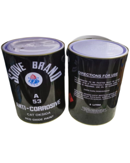 Picture of Stove brand Anti corrosive red oxide paint 5L