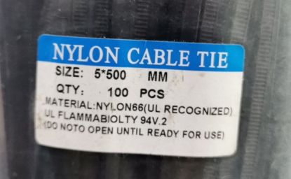 Picture of NYLON Cable tie Black