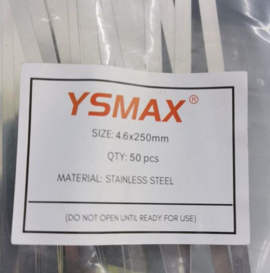 Picture of YSMAX Cable tie Stainless steel