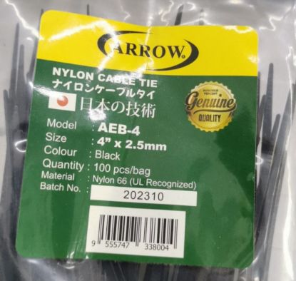 Picture of ARROW Nylon tie Black
