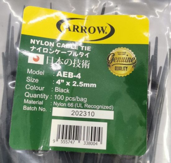 Picture of ARROW Nylon tie Black