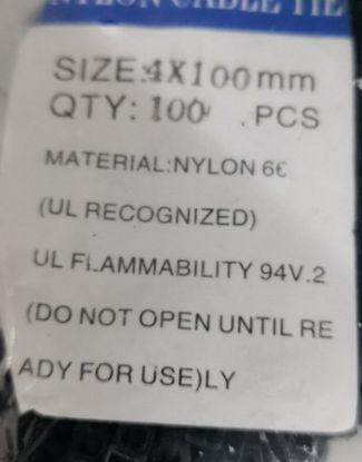 Picture of NYLON Cable tie