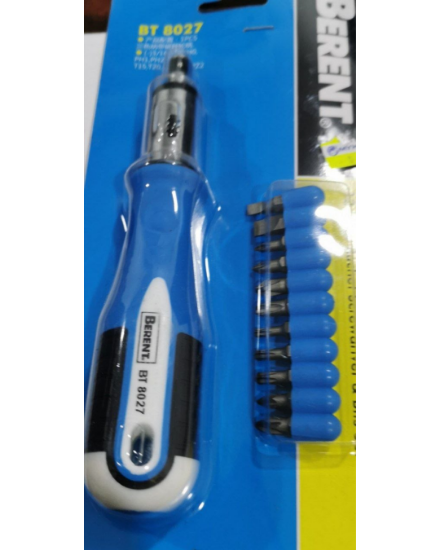 Picture of BERENT BT8027 Rachet screwdriver and bits set