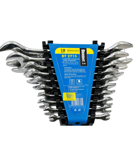 Picture of Berent BT 2715 10 PCS Double open end wrenches