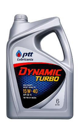 Picture of PTT Lubricants Dynamic Turbo 15W-40 6L