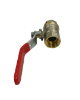 Picture of HP Brass ball valve 1/2inch(Red Holder)