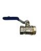 Picture of Brass Ball Valve 3/4inch(Blue Handle)