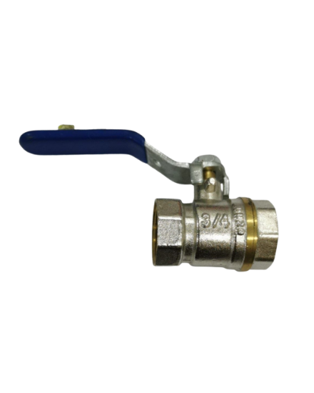 Picture of Brass Ball Valve 3/4inch(Blue Handle)