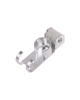 Picture of Wall Mounted Shower Bracket Space Aluminum Showerhead Holder with Hooks Rotatable Sprayer Pedestal