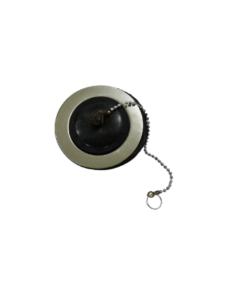 Picture of Brass Waste 1-1/2" With Plug & Chain #8172