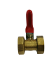 Picture of Brass ball valve, internal thread 1/4